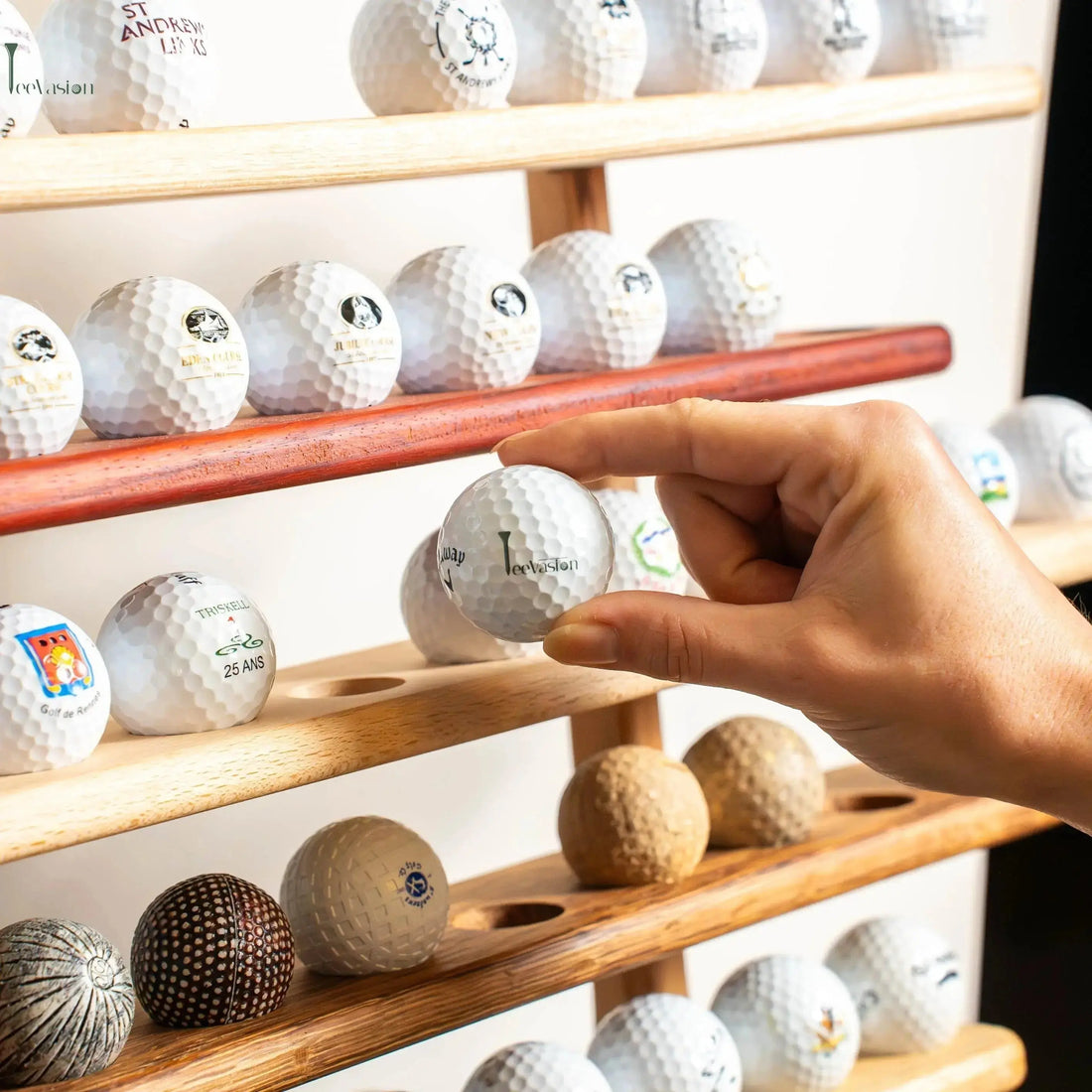 Quel support choisir pour exposer ses balles de golf ? Nos conseils - Tee Vasion