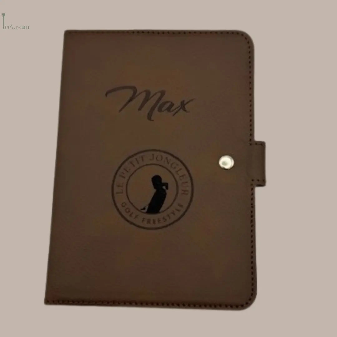 Accessoire golf – Porte-cartes pratique et personnalisable pour golfeur Tee Vasion