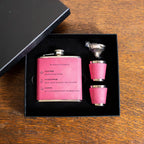 Birdie Flask – Coffret flasque de golf personnalisé, cadeau original Tee Vasion