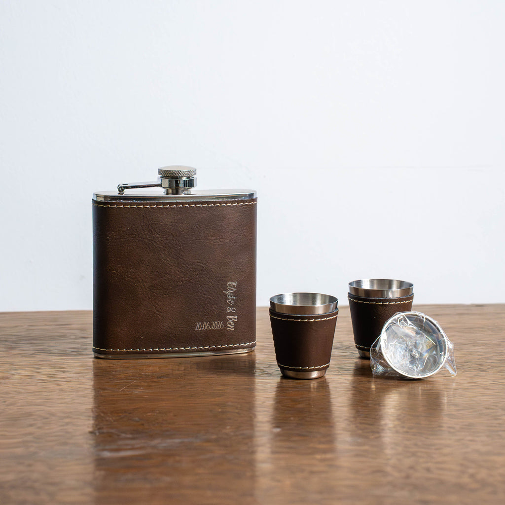 Birdie Flask – Coffret flasque de golf personnalisé, cadeau original Tee Vasion