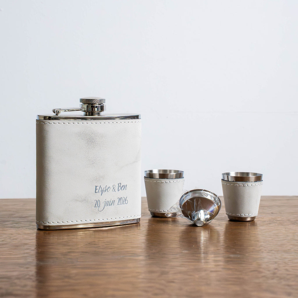 Birdie Flask – Coffret flasque de golf personnalisé, cadeau original Tee Vasion