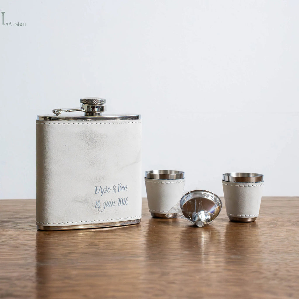 Birdie Flask – Coffret flasque de golf personnalisé, cadeau original