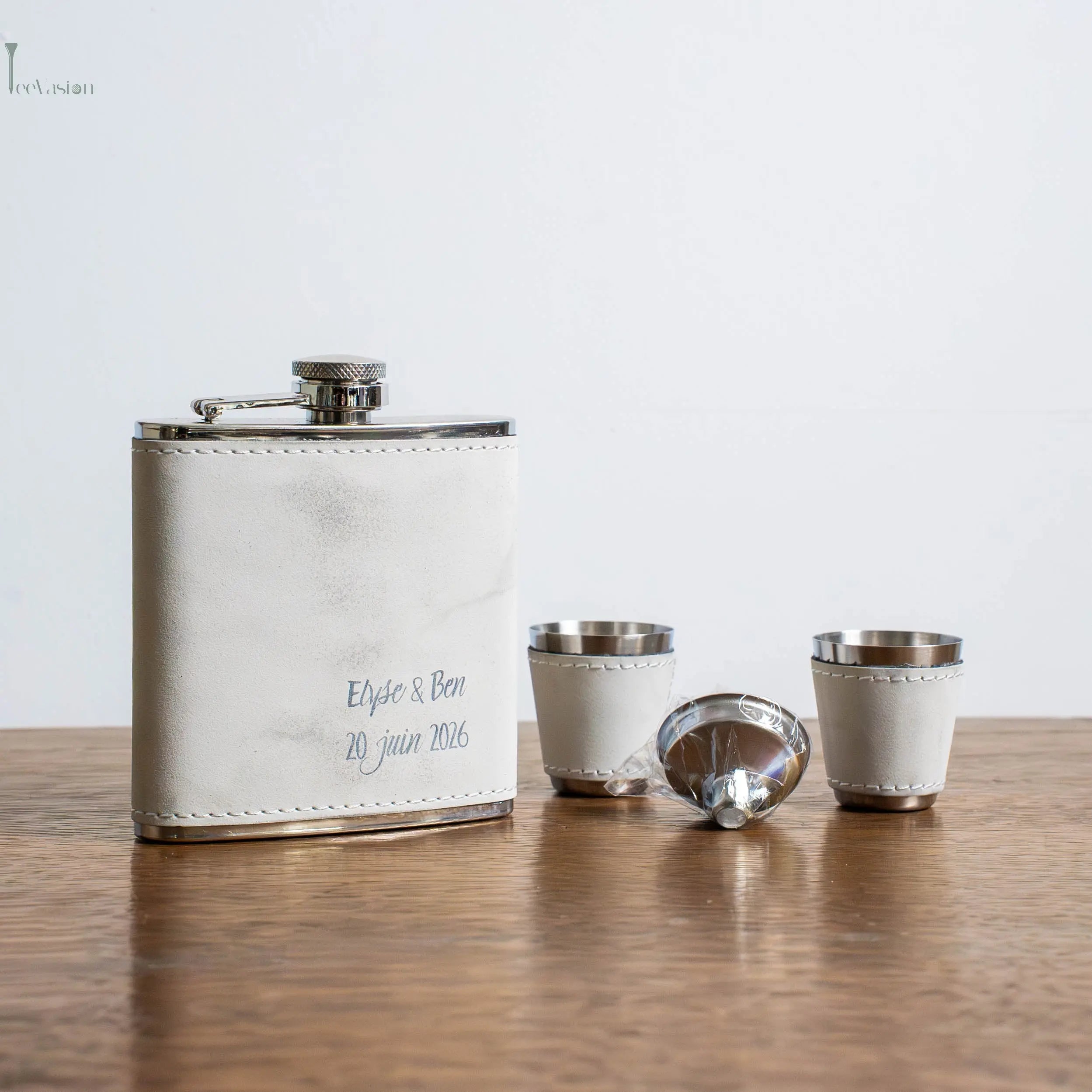 Birdie Flask – Coffret flasque de golf personnalisé, cadeau original