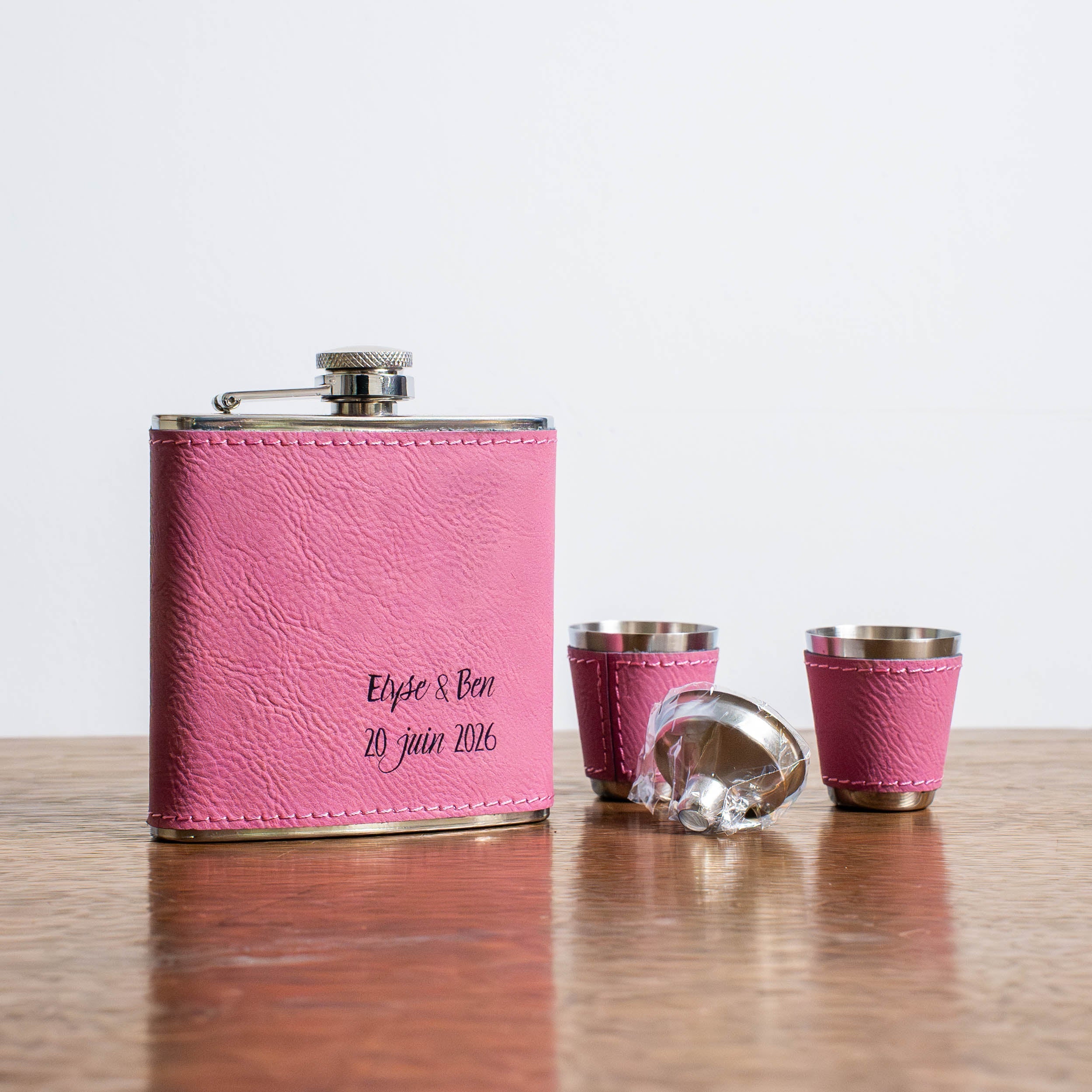 Birdie Flask – Coffret flasque de golf personnalisé, cadeau original Tee Vasion