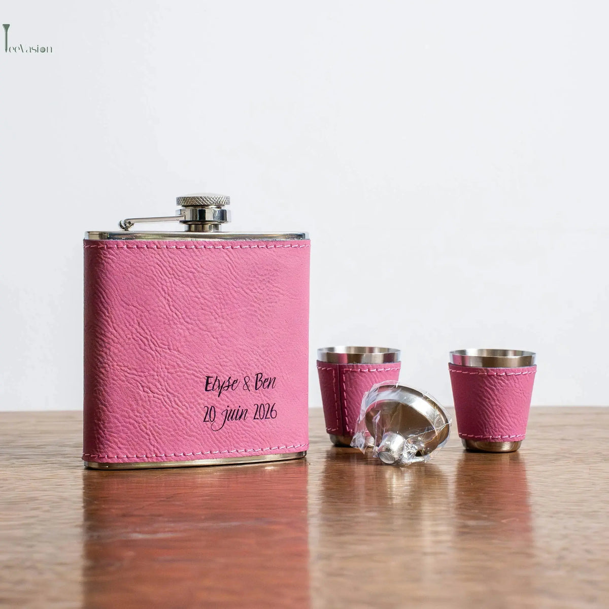 Birdie Flask – Coffret flasque de golf personnalisé, cadeau original Tee Vasion