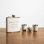 Birdie Flask – Coffret flasque de golf personnalisé, cadeau original Tee Vasion