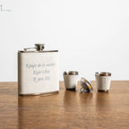 Birdie Flask – Coffret flasque de golf personnalisé, cadeau original