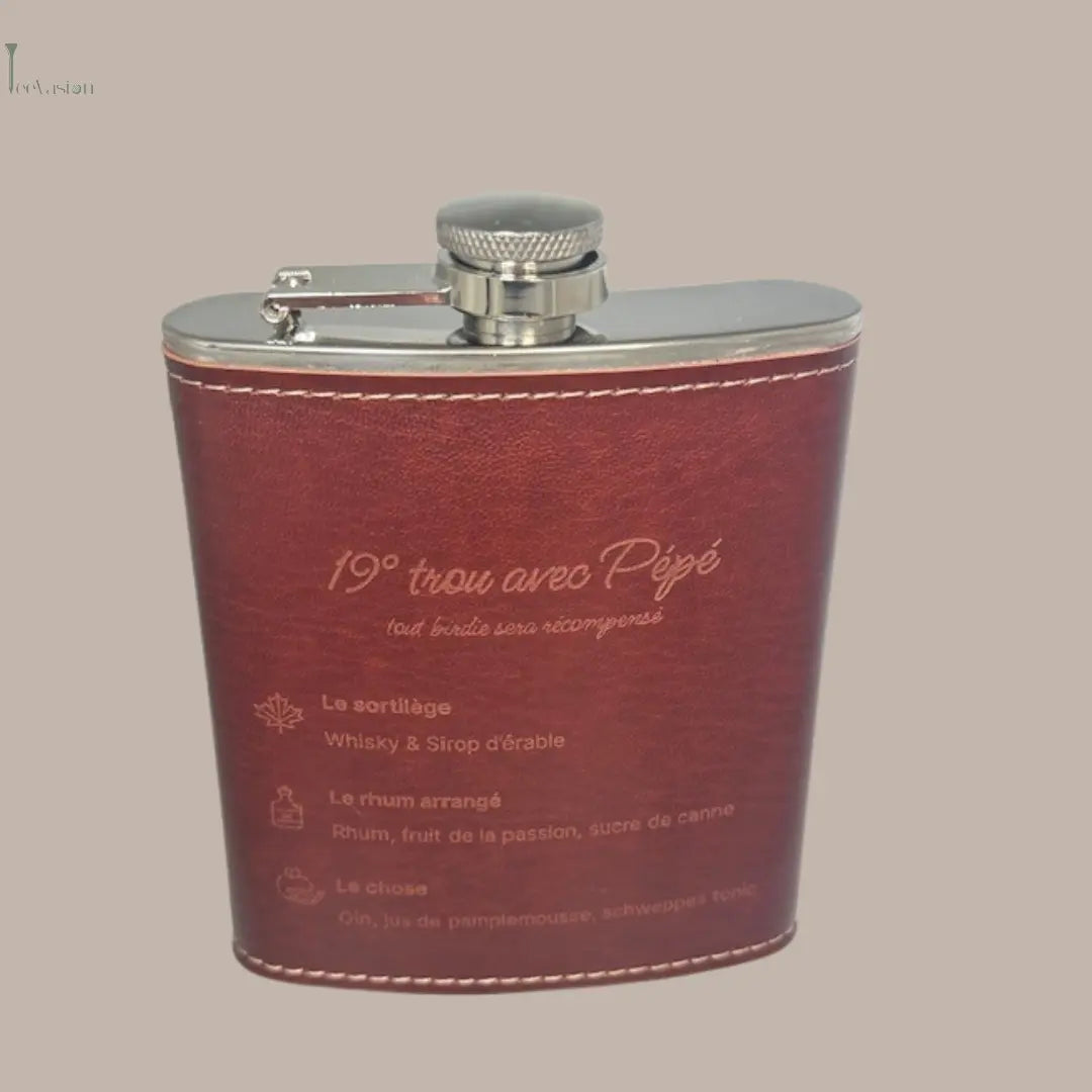 Flasques whisky personnalisées – Déstockage exclusif en promo Tee Vasion