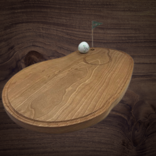Planche Apéro Golf en Bois – The 19th Board Tee Vasion