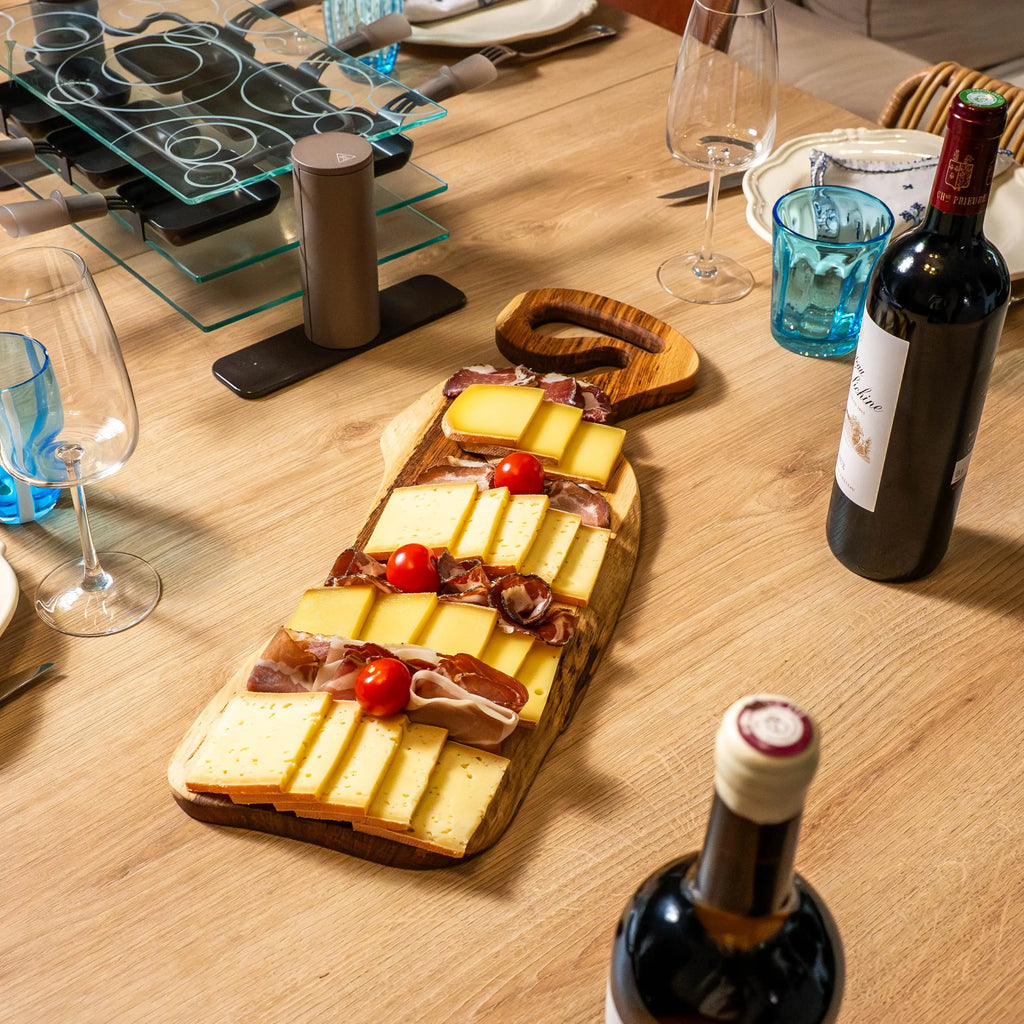 Planche de présentation en bois Wooden Slice – Élégante et unique TeeVasion