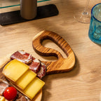 Planche de présentation en bois Wooden Slice – Élégante et unique TeeVasion