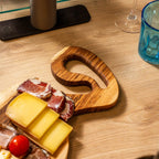 Planche de présentation en bois Wooden Slice – Élégante et unique TeeVasion