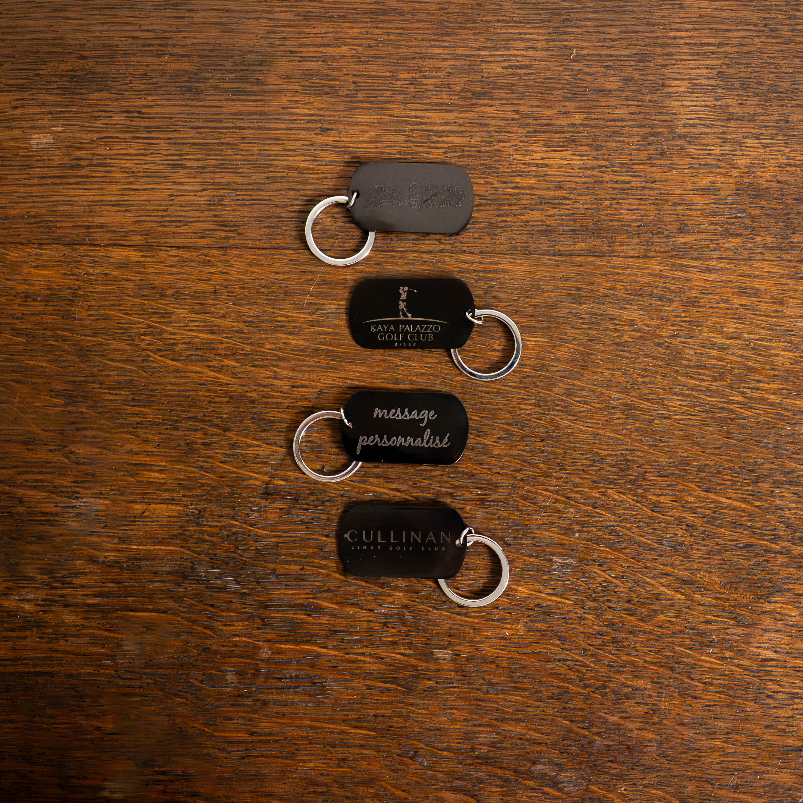 Porte-clé personnalisable – Golf & Lifestyle Tee Vasion