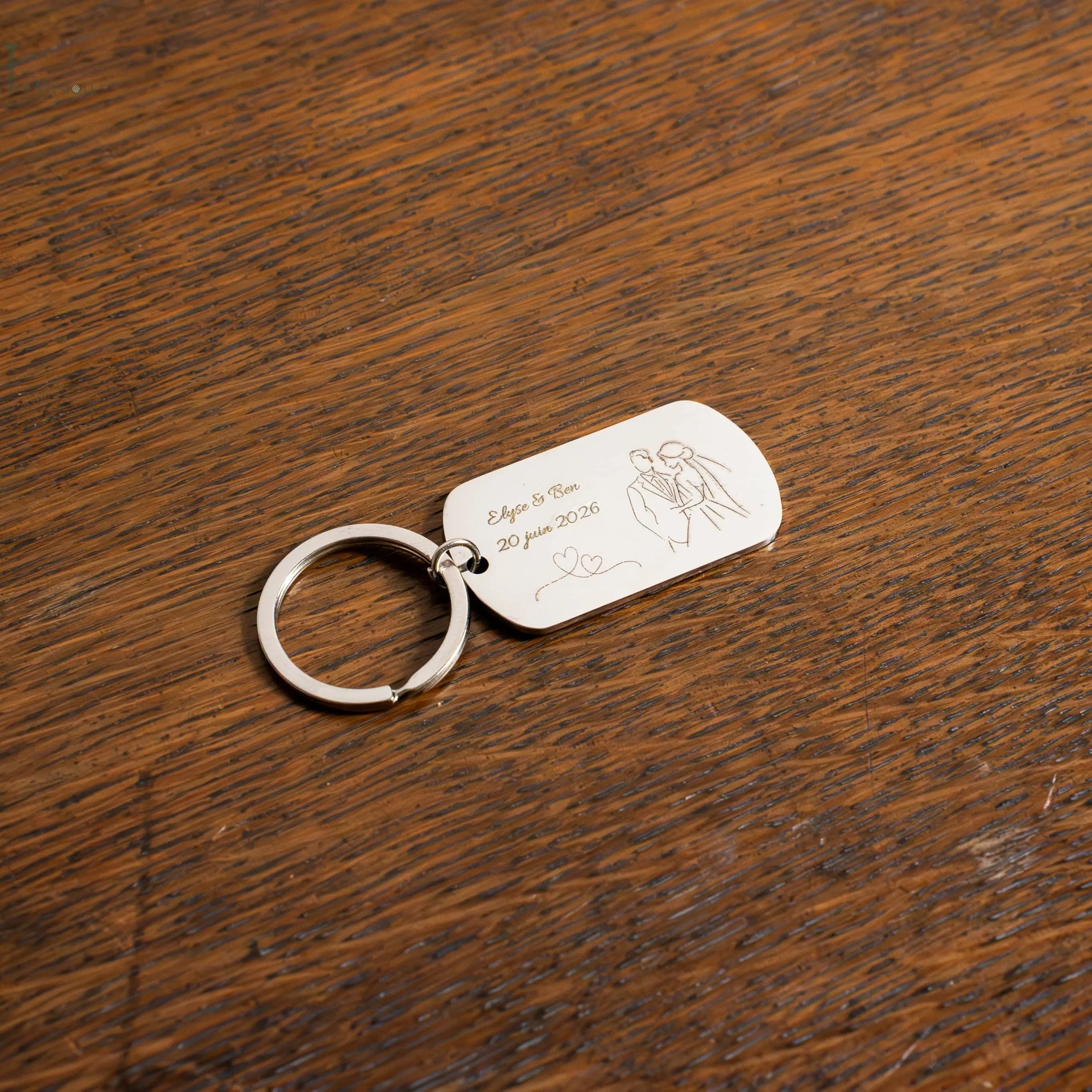 Porte-clé personnalisable – Golf & Lifestyle