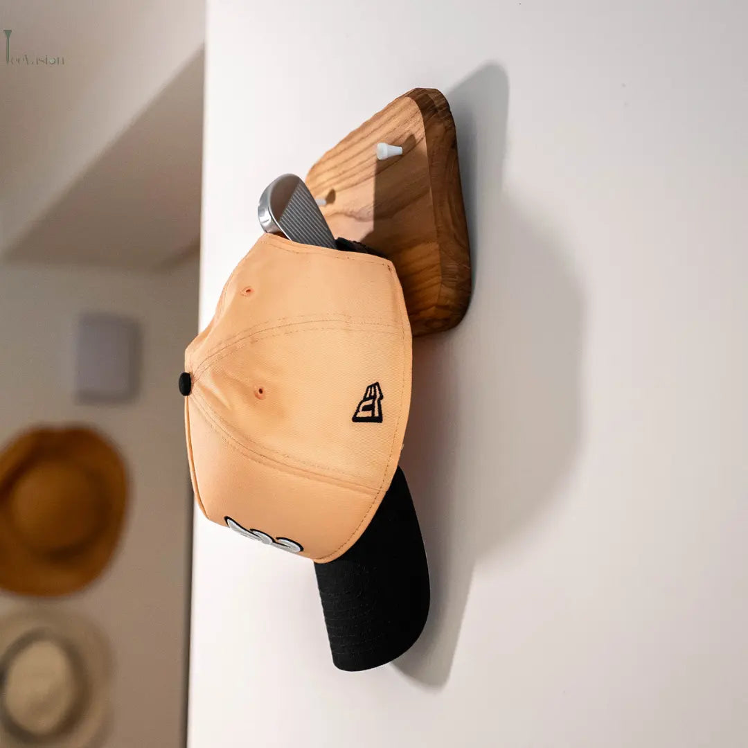 Porte-manteau golf élégant ClubHanger, design tête de club unique Tee Vasion