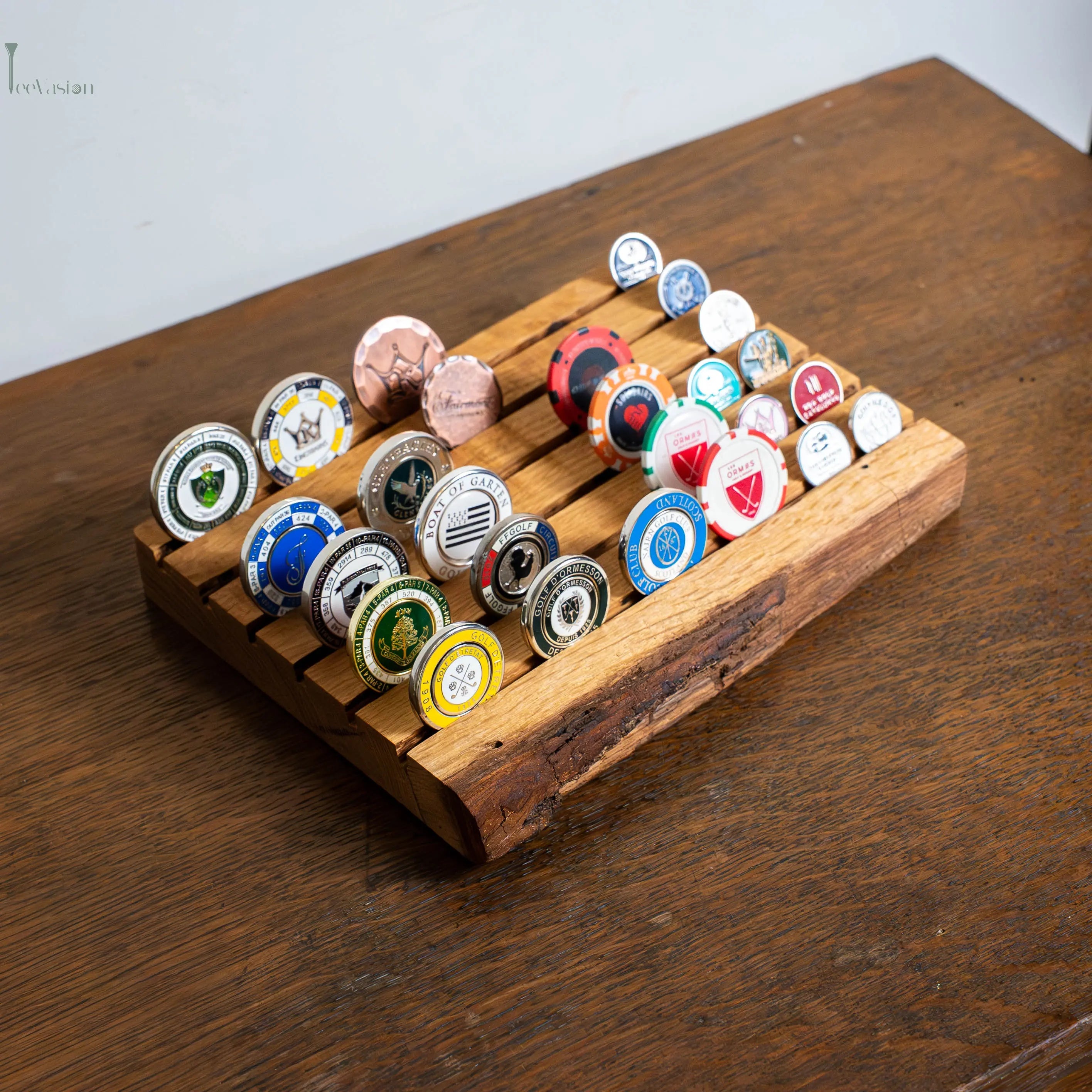 Support à marque-balles plat Tee Vasion