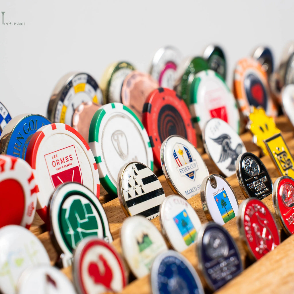 Support à marque-balles plat Tee Vasion