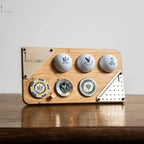 Support bureau 3 balles & 3 marque-balles Tee Vasion