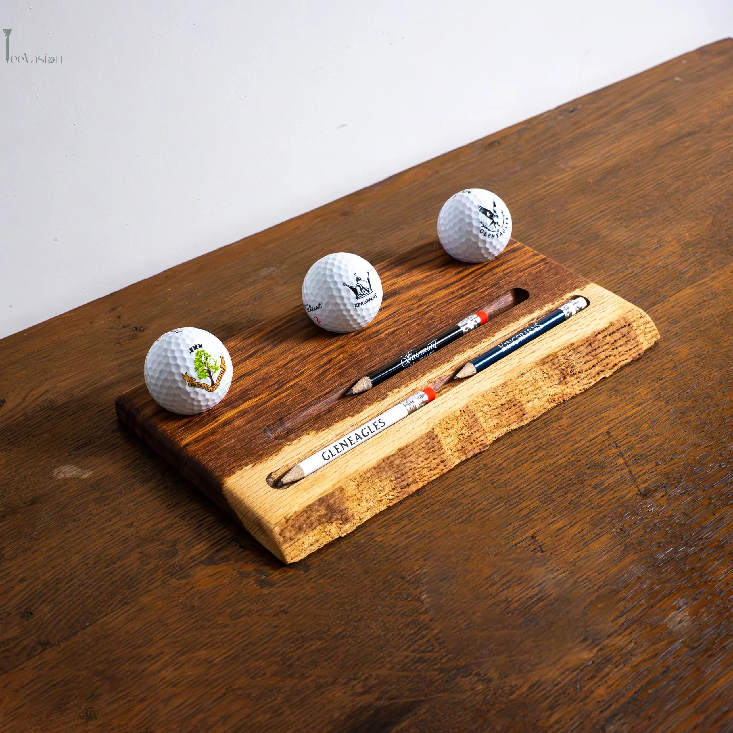 Support de bureau crayon + 3 balles (non fournies) Tee Vasion