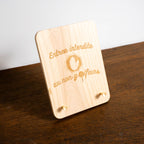 T’as le Swing – Cadre bois à message golf TeeVasion