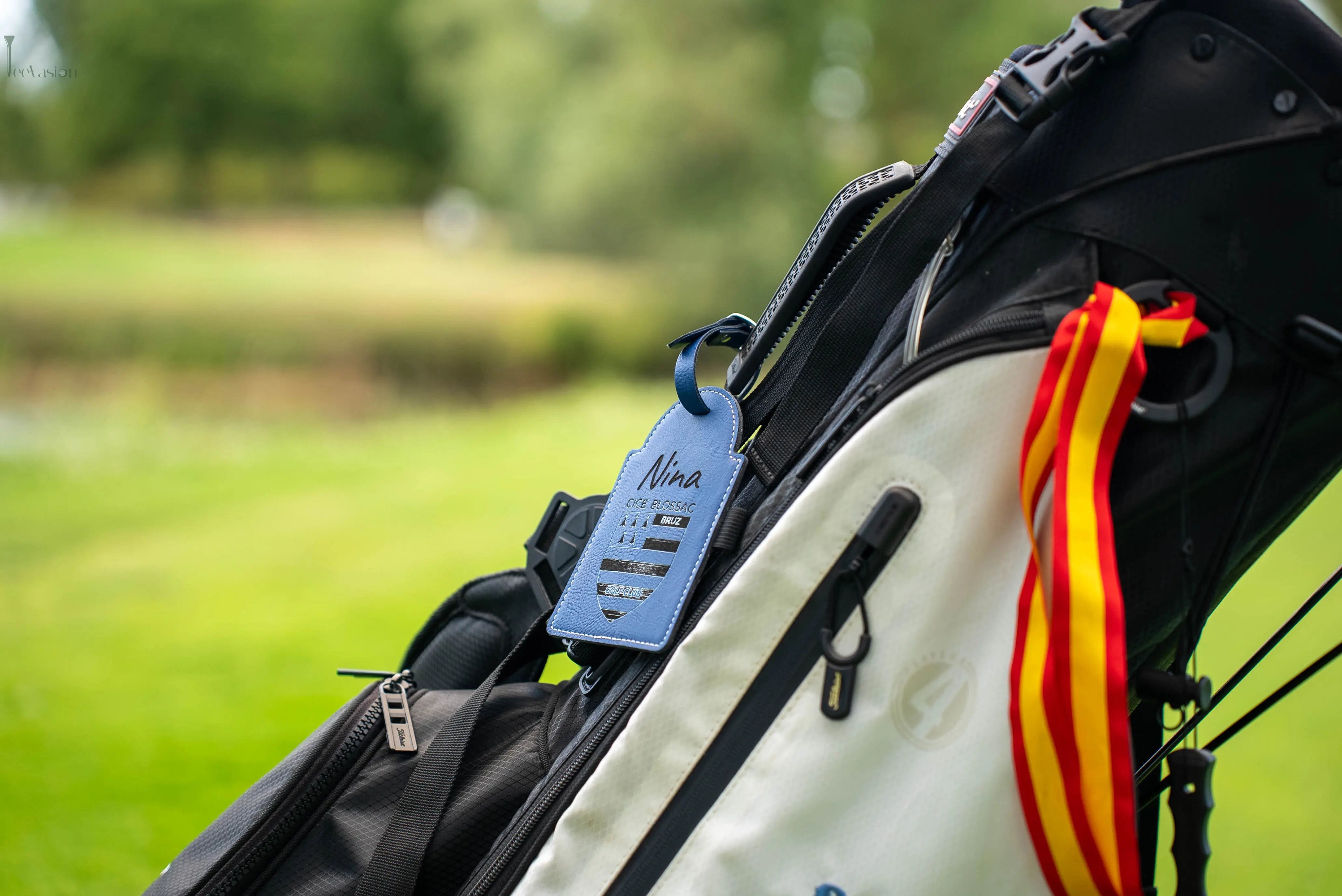 TeeTag – L’étiquette de golf personnalisable avec tees inclus Tee Vasion