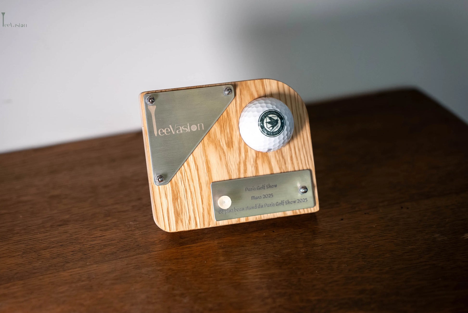 TeeWood – Le trophée pour célébrer le golf autrement Tee Vasion