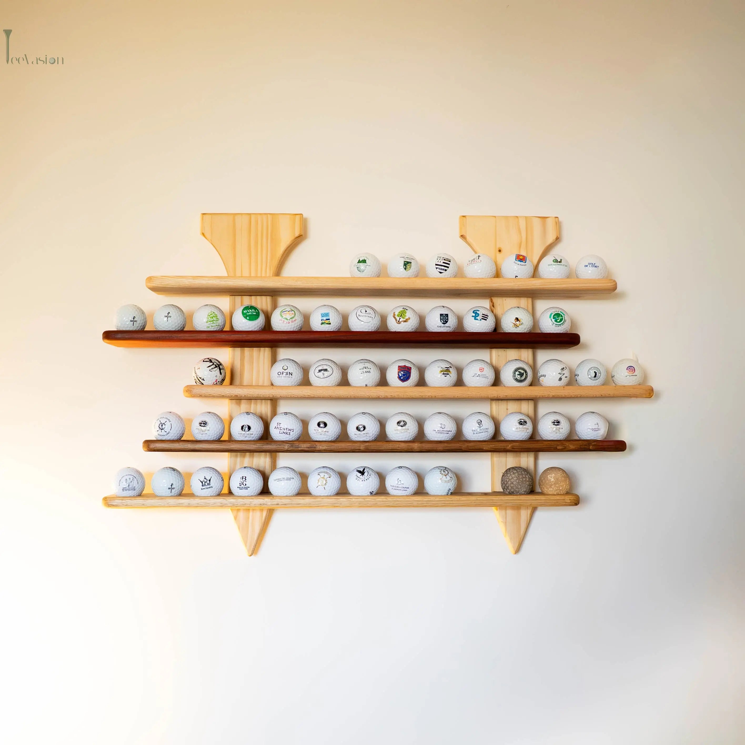 The Collector 60 – Présentoir 60 balles de golf Tee Vasion