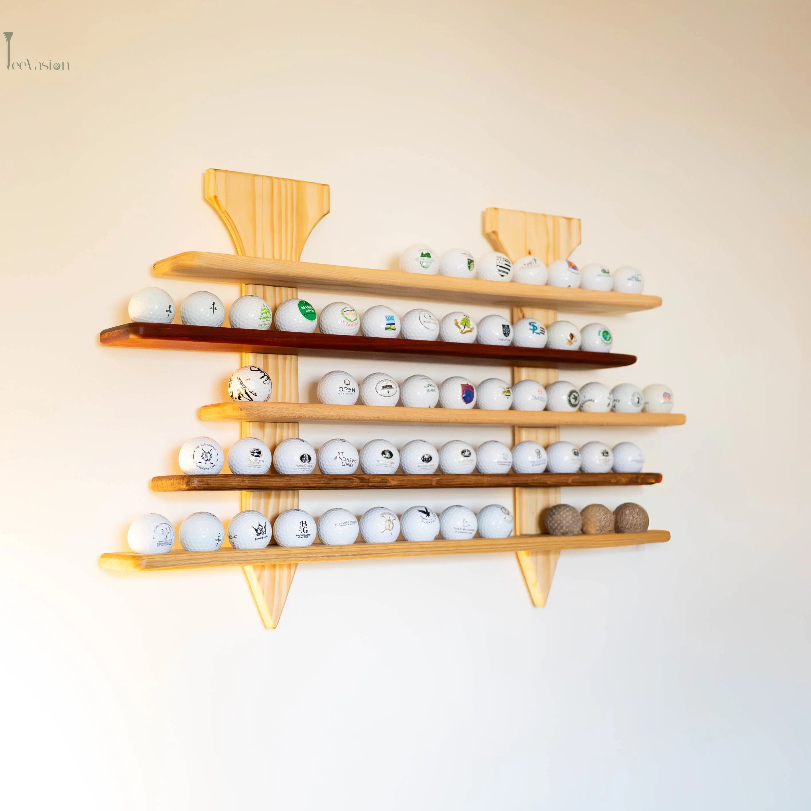 The Collector 60 – Présentoir 60 balles de golf Tee Vasion