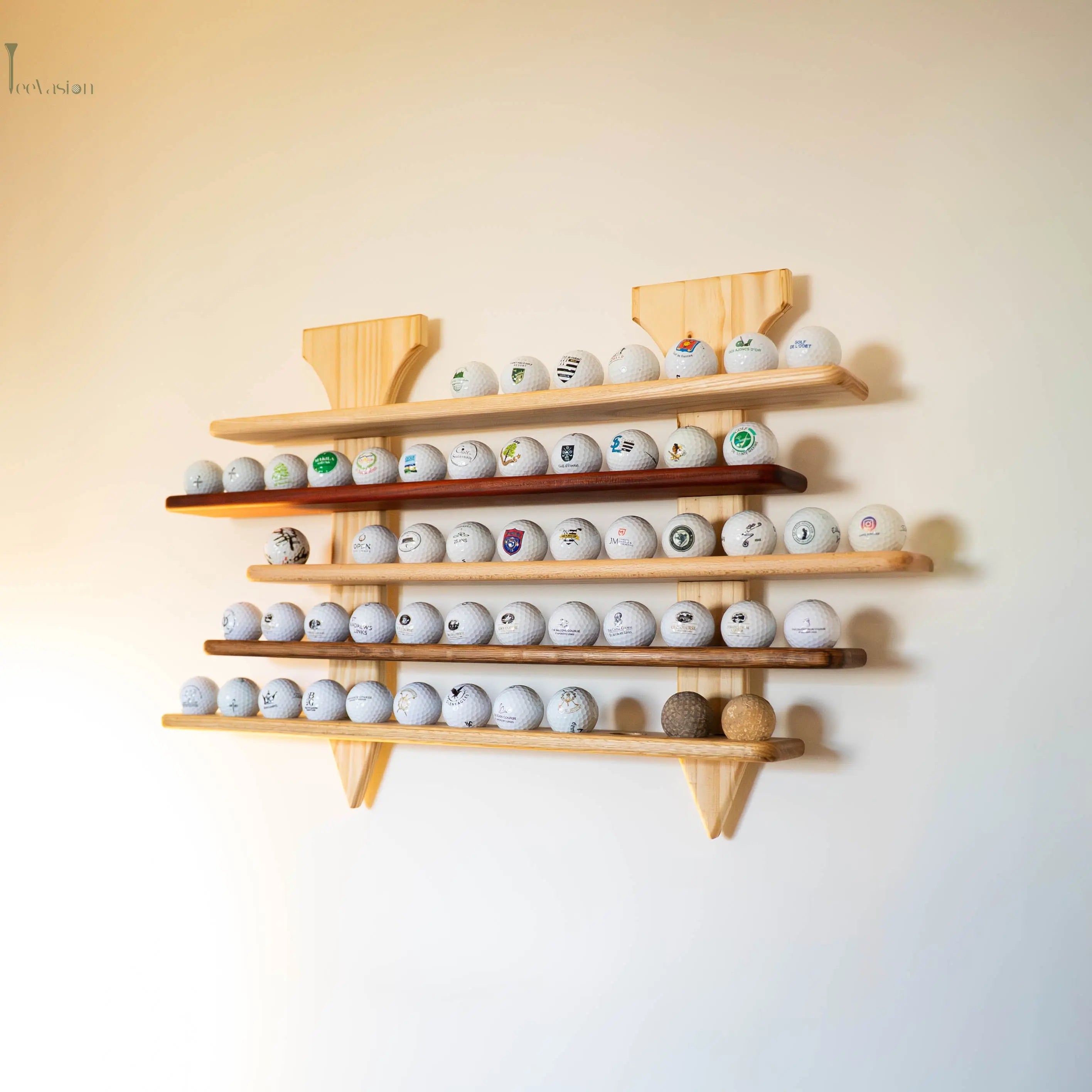 The Collector 60 – Présentoir 60 balles de golf Tee Vasion